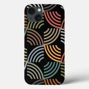 Pattern Stylish Modern- Fashion Geometric Vintage iPhone 13 Case