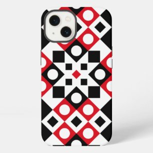 Pattern Stylish Modern Geometric Vintage iPhone 13 Case