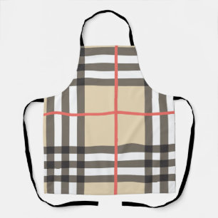 Pattern Stylish Scottish Geometric Fashion      Apron