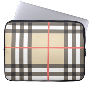 Pattern Stylish Scottish Geometric Fashion       Laptop Sleeve