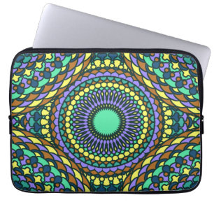 Pattern Summer Stylish Colourful Vintage Trendy Laptop Sleeve