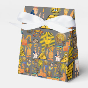 Pattern Symbol Ancient Egyptian Hieroglyphic  Favour Box