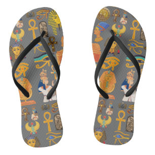 Pattern Symbol Ancient Egyptian Hieroglyphic  Thongs