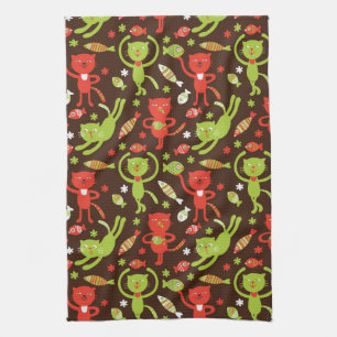 pattern tea towel