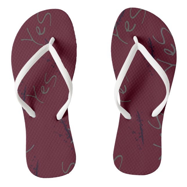 Pattern  thongs (Footbed)