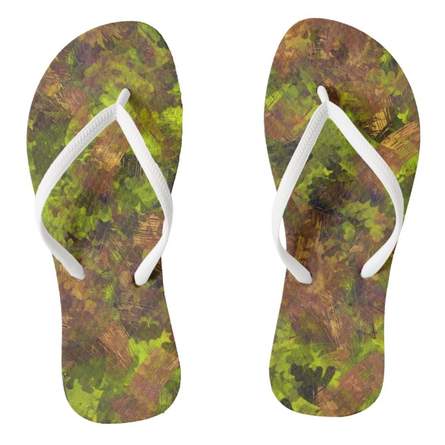 Pattern  thongs (Footbed)