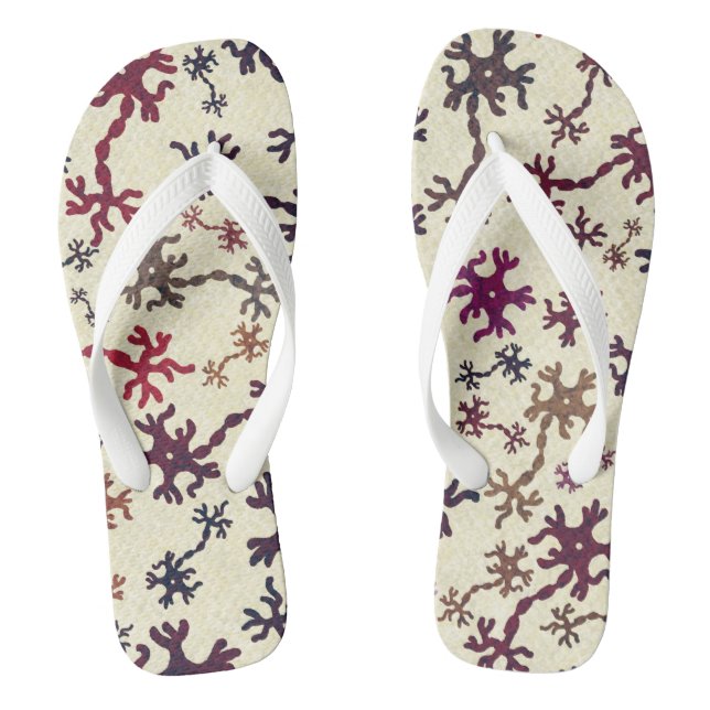 Pattern  thongs (Footbed)