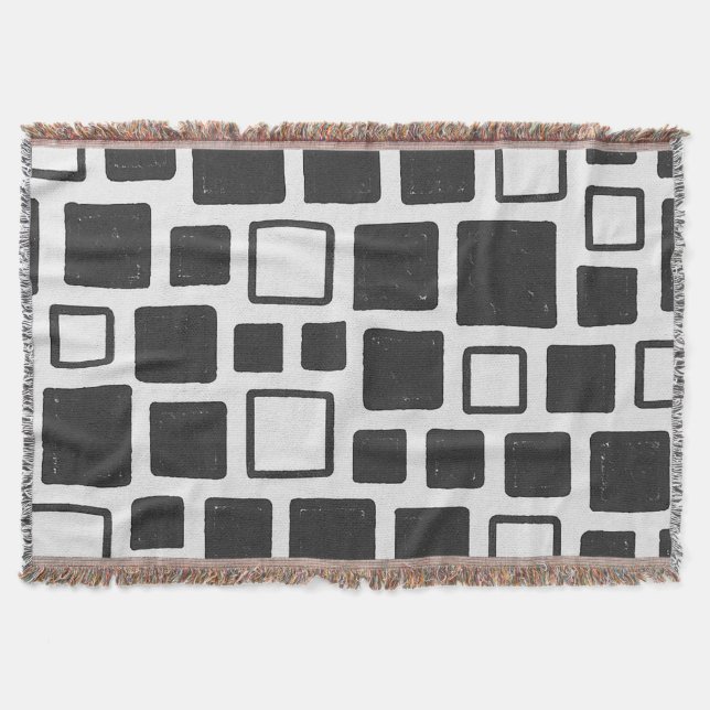 pattern throw blanket (Front)