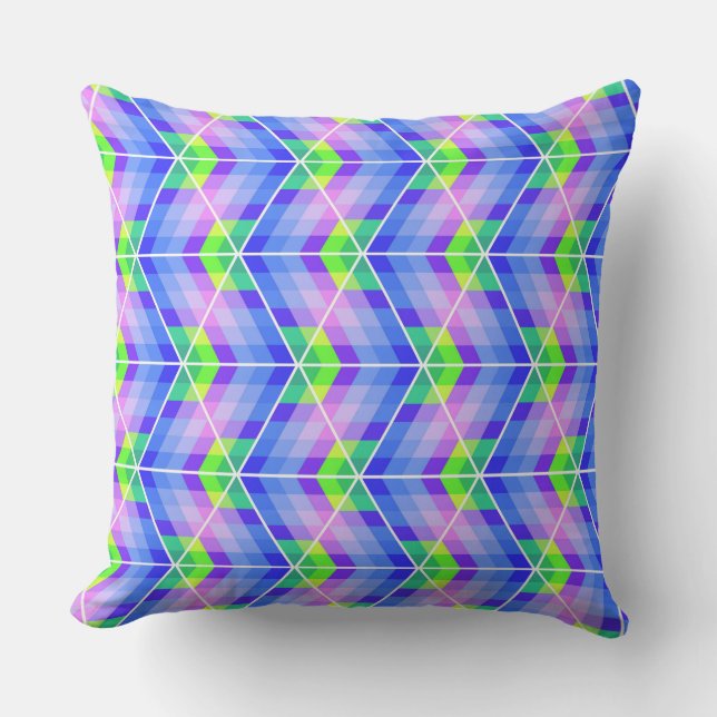 Pattern Throw Pillow (Front)