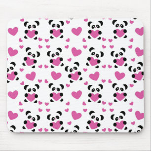 Pattern to the Day of Love Mouse Pad