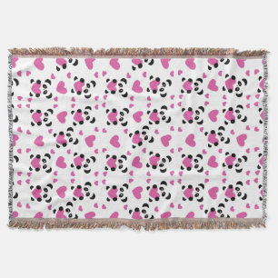 Pattern to the Day of Love Throw Blanket