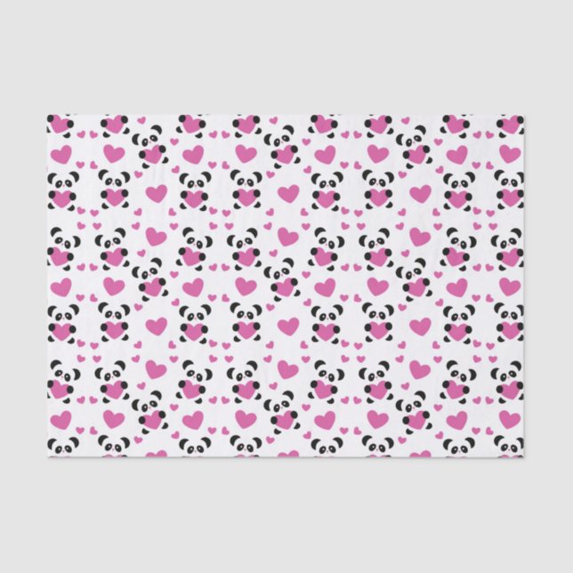 Pattern to the Day of Love Tissue Paper (Front)