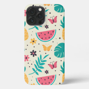 Pattern Tropical Fruit Watermelon Pineapple   iPhone 13 Pro Max Case