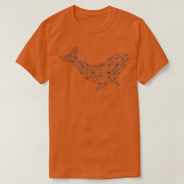 Pattern Whale 38 T-Shirt (Design Front)