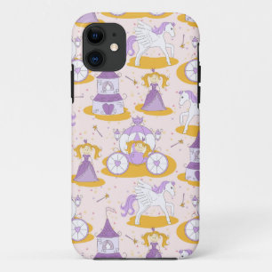 pattern with a princess iPhone 11 case