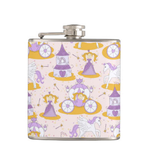 pattern with a princess hip flask