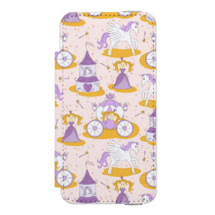 pattern with a princess incipio watson™ iPhone 5 wallet case
