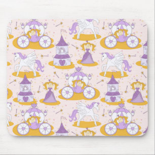 pattern with a princess mouse pad