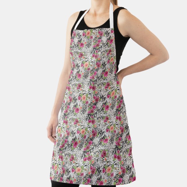 Pattern With Animal Prints Apron (Insitu)