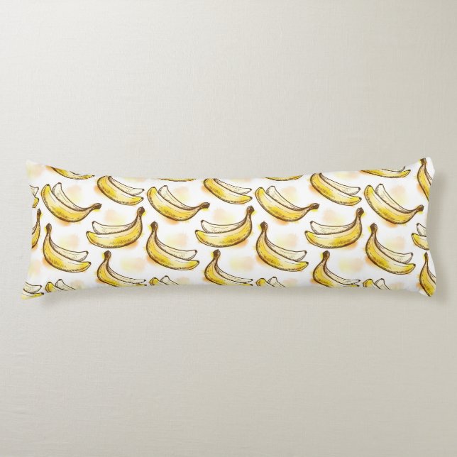 Pattern with banana body cushion (Front)
