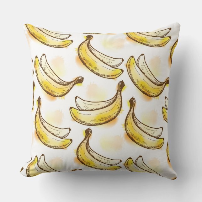 Pattern with banana cushion (Front)