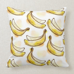 Pattern with banana cushion