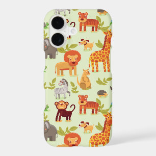 Pattern With Cartoon Animals