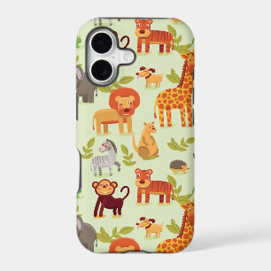 Pattern With Cartoon Animals