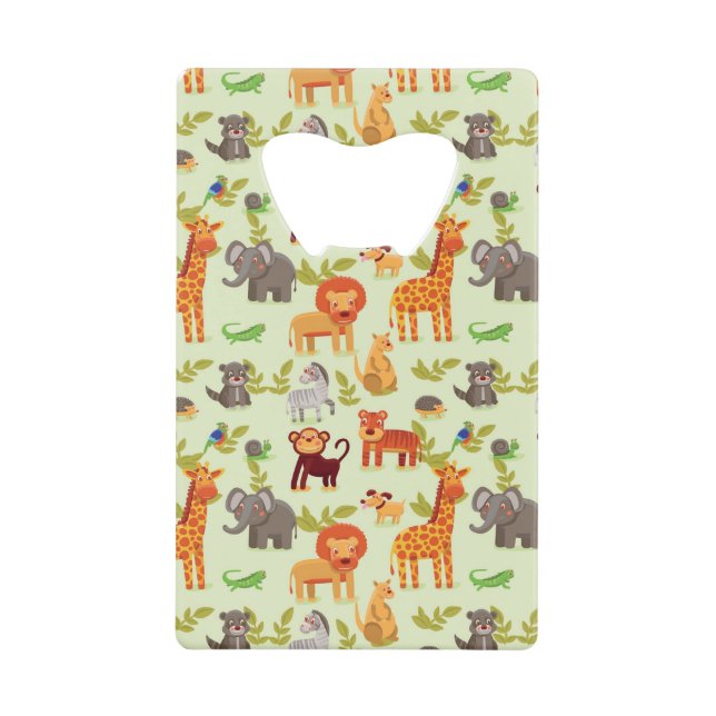 Pattern With Cartoon Animals (Front)