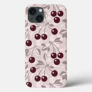 Pattern with Cherries 2 iPhone 13 Case