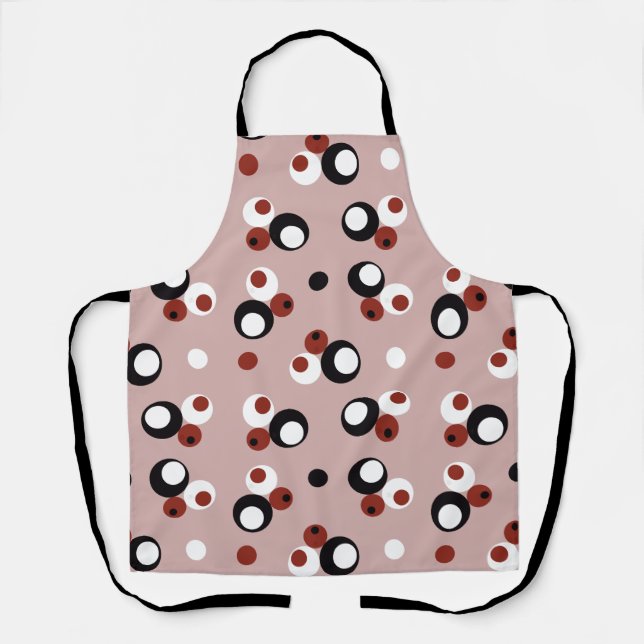 Pattern with Circles inside Circles Apron (Front)