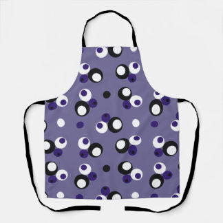 Pattern with Circles inside Circles Apron