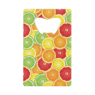 Pattern with citrus fruits