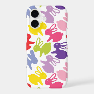 pattern with Easter rabbits