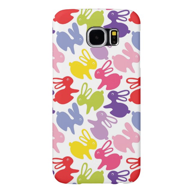 pattern with Easter rabbits Case-Mate Samsung Galaxy Case (Back)