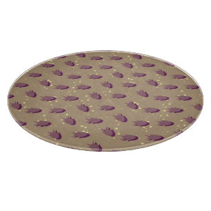 pattern with fish 2 cutting board