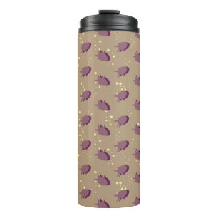 pattern with fish 2 thermal tumbler