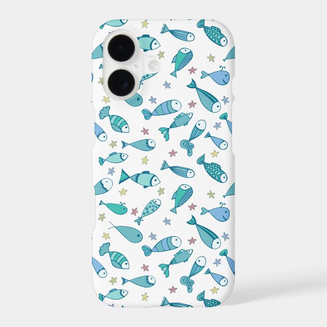 Pattern With Fish And Starfish (Back)