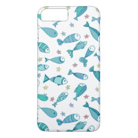 Pattern With Fish And Starfish
