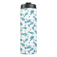 Pattern With Fish And Starfish