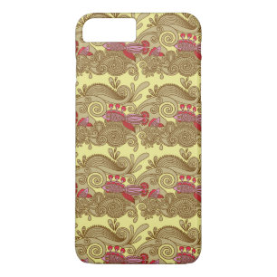 Pattern With Fish And Wave iPhone 8 Plus/7 Plus Case