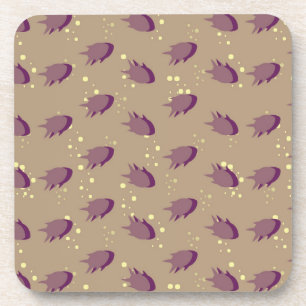 pattern with fish coaster