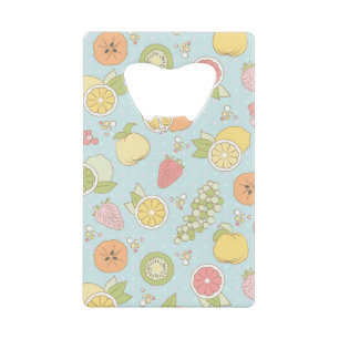 Pattern With Fruits And Berries