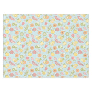 Pattern With Fruits And Berries Tablecloth