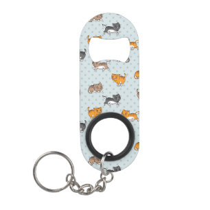 pattern with funny cats
