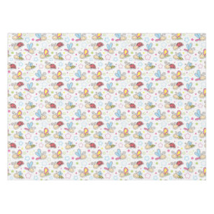 pattern with insects tablecloth