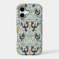Pattern with Ivory-billed woodpeckers
