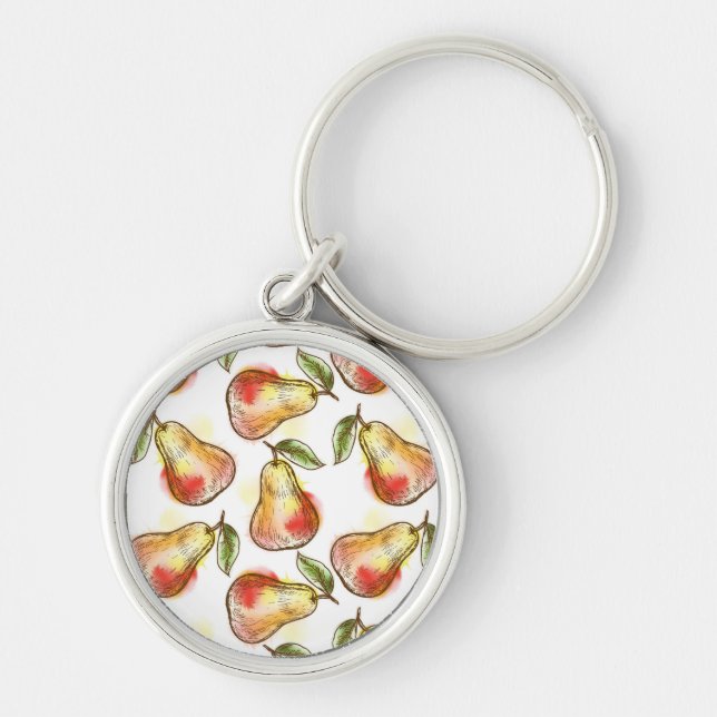 Pattern with pear key ring (Front)