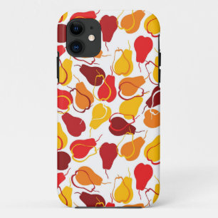 Pattern with pears iPhone 11 case