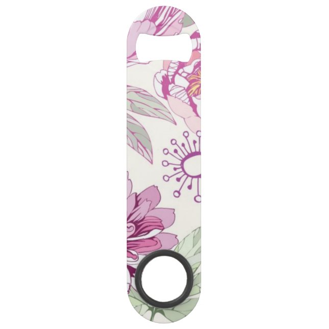 Pattern with pink flowers (Front)